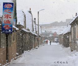 风雪烟墩角