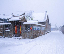 风雪烟墩角村（二）